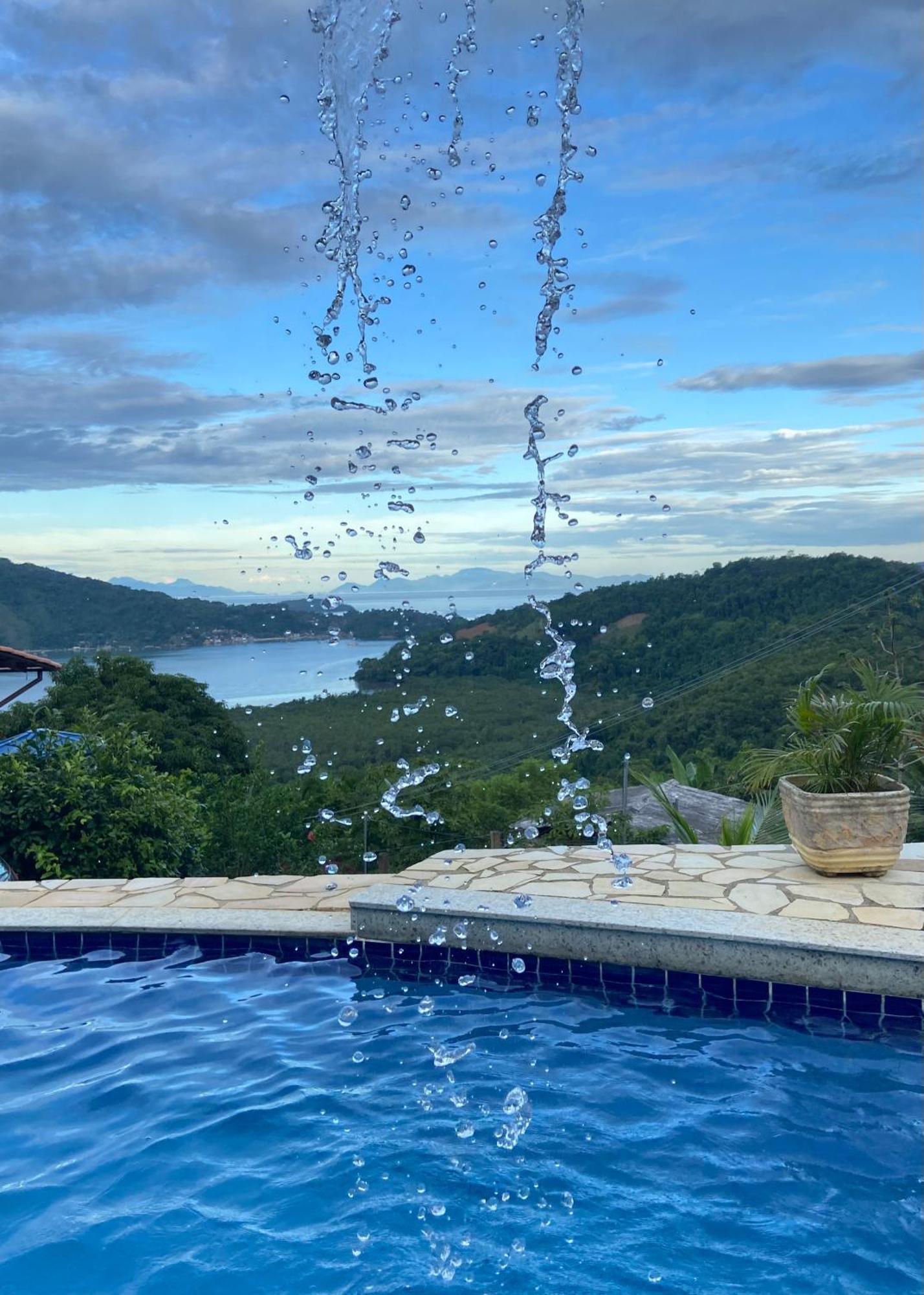 Casa Em Paraty, Piscina Com Vista Para O Mar Zewnętrze zdjęcie