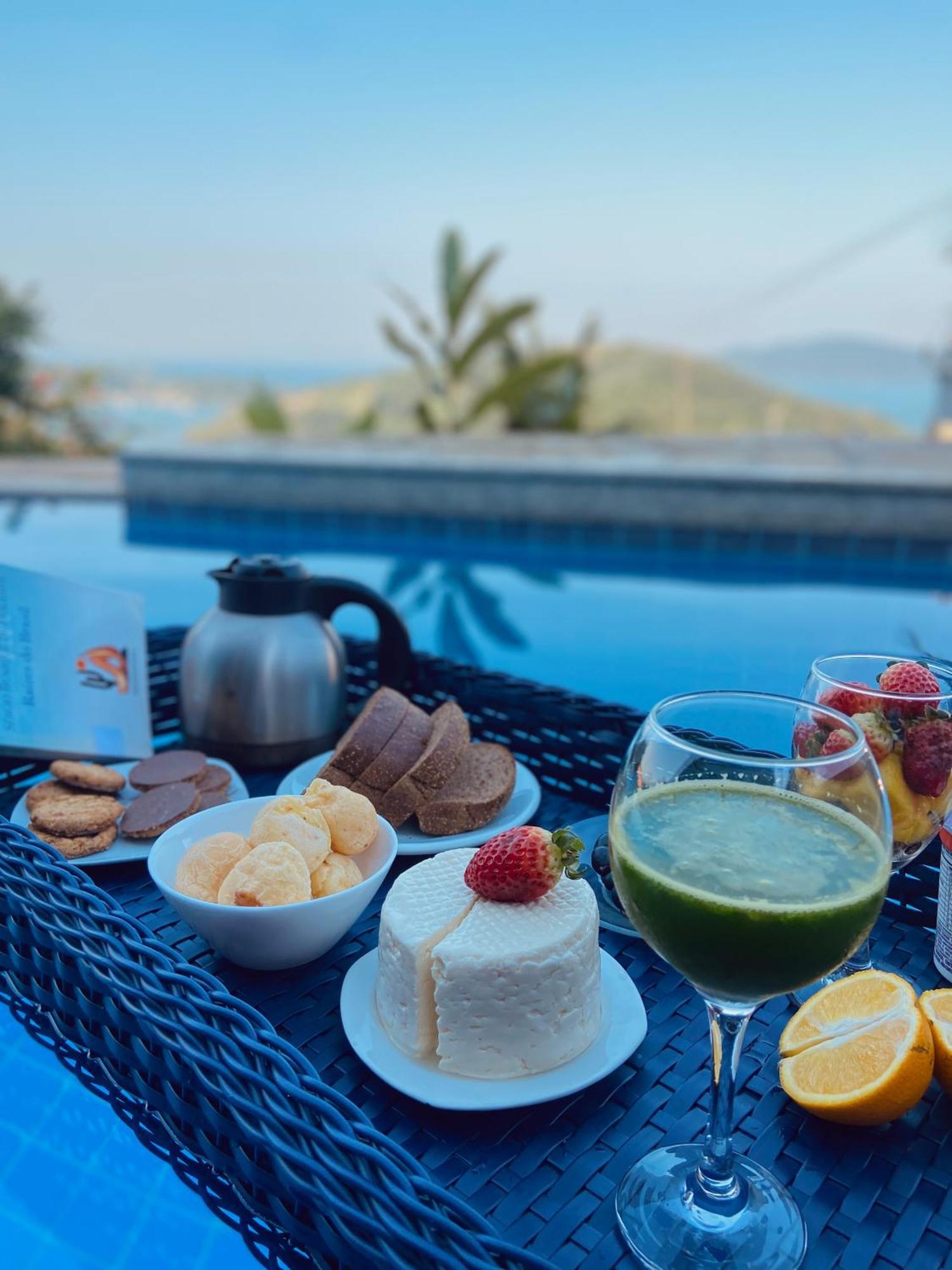 Casa Em Paraty, Piscina Com Vista Para O Mar Zewnętrze zdjęcie